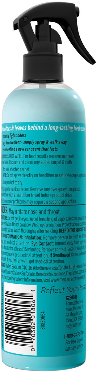 Meguiar's Air Re-fresher Neuwagenduft – Lufterfrischer-Autoparfüm – 237 ml