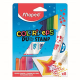 Maped Color'peps Duo Stamp Filzstifte, 8 Stück