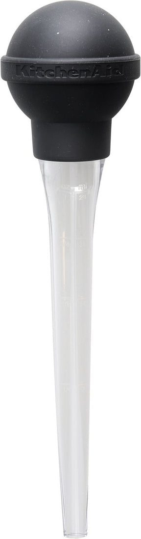 Kitchenaid Truthahnspritze, Truthahnspritze, 30,5 x 9,1 x 6,8 cm, Silikon – schwarz und transparent