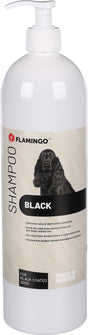 Flamingo Hundeshampoo schwarzes Fell – 1l – farbwiederherstellend, feuchtigkeitsspendend – Fellpflege