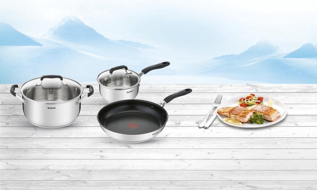 Tefal Kochgeschirr Tefal Cook Cool Pfannenset 3-teilig