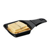 Tefal Tefal RE610D 3in1 Raclette für 8 Personen, schwarzes Edelstahlholz