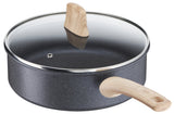 Tefal Kochgeschirr Tefal Natural Force Bratpfanne Oslash; 24 cm mit Deckel