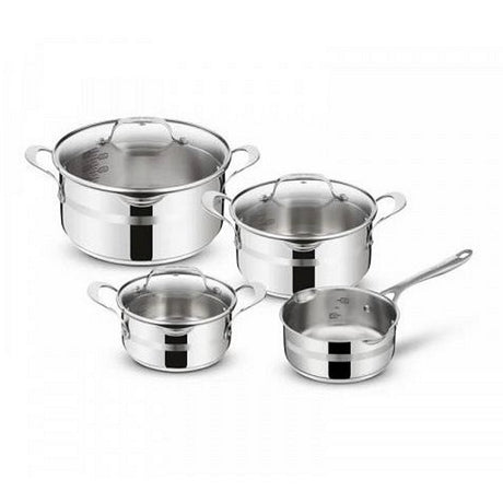 Tefal Kochgeschirr Tefal E311S7 Jamie Oliver Cook Smart Pfannenset aus Edelstahl