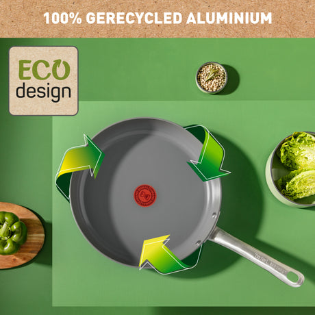 Tefal Renew+ Bratpfanne – ø24 cm – Keramik – PFAS-frei – für Induktion geeignet