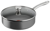 Tefal C42432 Renew+ Keramik-Bratpfanne 24 cm mit Deckel