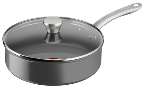Tefal C42432 Renew+ Keramik-Bratpfanne 24 cm mit Deckel