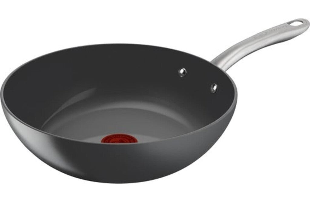 Tefal Tefal C43619 Renew+ Wokpfanne 28 cm, Schwarz