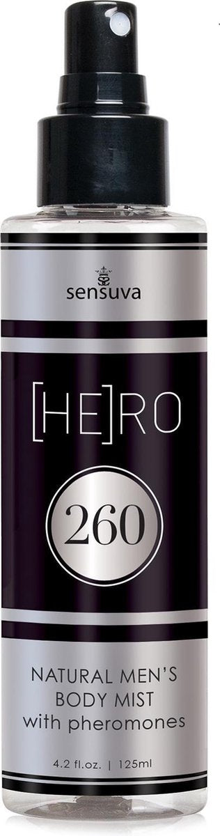 Sensuva - he(ro) 260 male feromonen body mist 125 ml