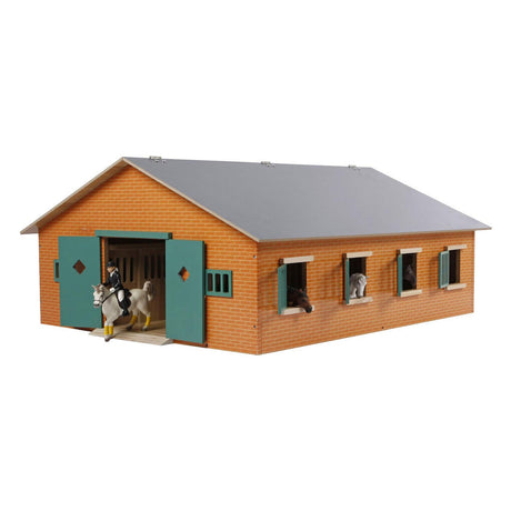 Kinderglobus Pferdestall mit 7 Boxen, 1:24