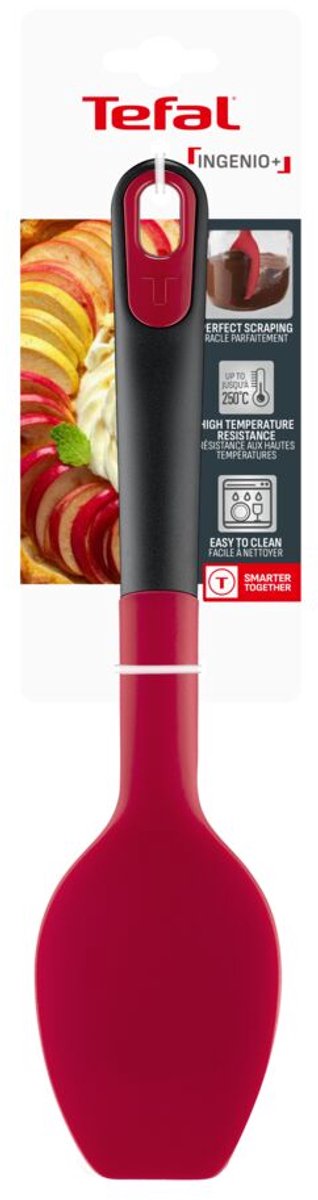 Tefal ingenio plus – Löffelspatel aus Silikon – ergonomisch – langlebig – multifunktional