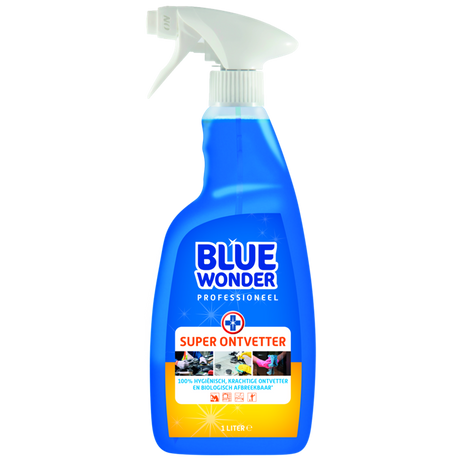 Blue wonder 1070320 - superontvetter 1l prof. 1l | 6 stuks