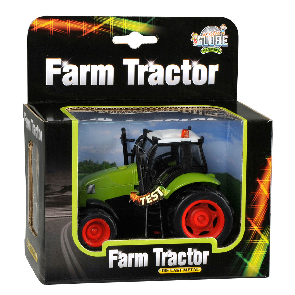 Kinder-Globus-Traktor mit Licht und Sound, 1:32