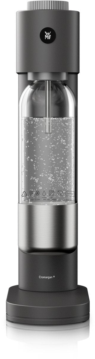 WMF Element One – Sprudelwassermaschine – Lava – Edelstahl – modernes Design – kompakt