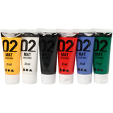 Https: www.cchobby.nl acrylic-paint-matte-standard-colours-6x20-ml-1-box