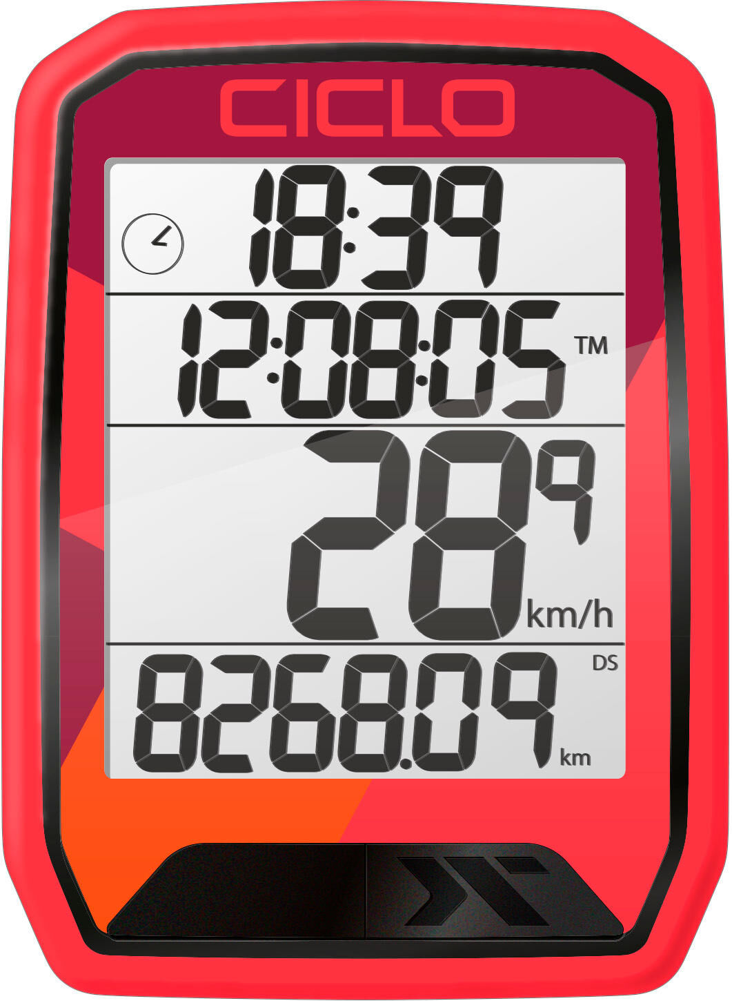 Ciclosport Fahrradcomputer Protos 213 Fahrradcomputer Protos 213 rot