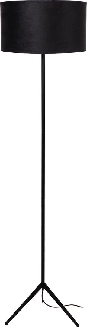 Lucide tondo - vloerlamp - ø 38 cm - 1xe27 - zwart