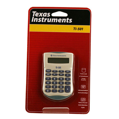 Texas Instruments Taschenrechner Ti-501 blau, weiß 8 Zeichen