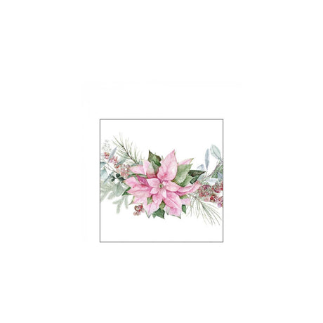 Ambiente Servietten 25cm rosa Weihnachtsstern