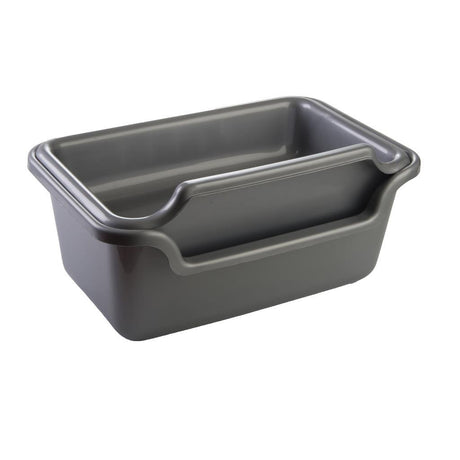 Curver Kartoffelschälbehälter 2-teilig silber 40x29,5x24,5cm