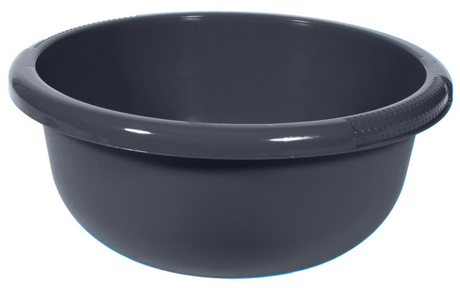 Curver Spülschüssel rund 4 Liter anthrazit Durchmesser 28x12cm<br>