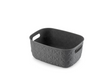 Curver Softex-Aufbewahrungskorb S – 4 l Anthrazit 26,4 x 19,4 x 11 cm