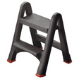 Curver faltbarer Tritthocker Anthrazit 48,6x17,2cm