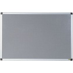 Bi-Office Pinnwand aus Aluminium, 60 x 45 cm, grau