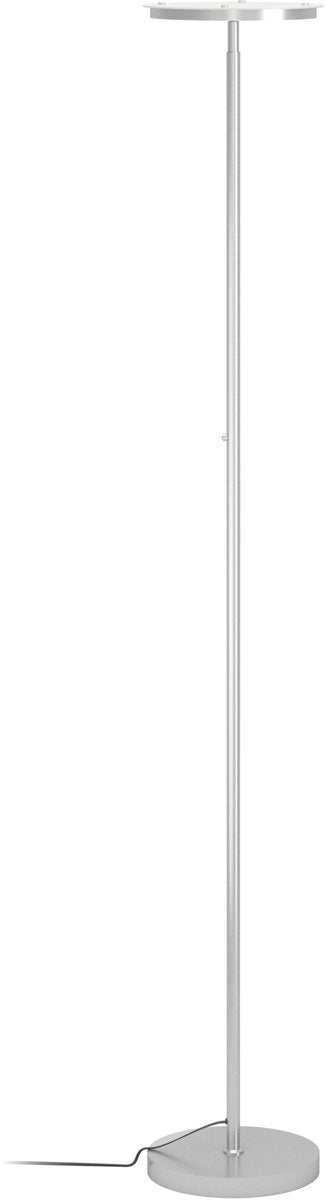Eglo piagnolo vloerlamp - 168 cm - zilver - instelbaar wit licht (warm, neutraal en daglicht) - dimbaar
