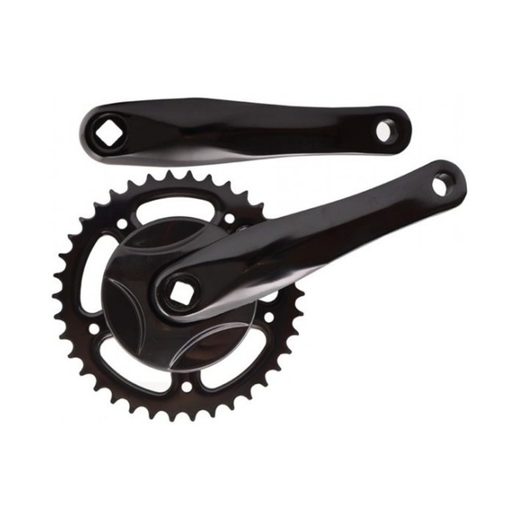 Kurbel Set 170 mm 38T Schwarz