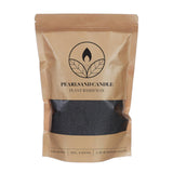 Ideen 4 Jahreszeiten Kerze Sand PerlenSand Kerze 400gr schwarz