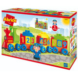Buchstaben und Zahlen der Abrick-Ecoiffier-Lokomotive