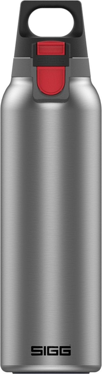 Sigg | heiß kalt ein hell 0,5l gebürstet | Trinkflasche aus Edelstahl