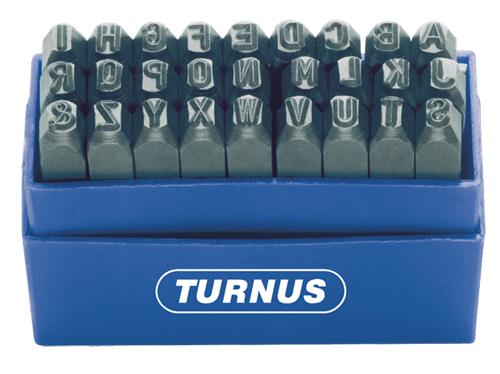 Kukko Turnus Stempelbuchstaben 7mm