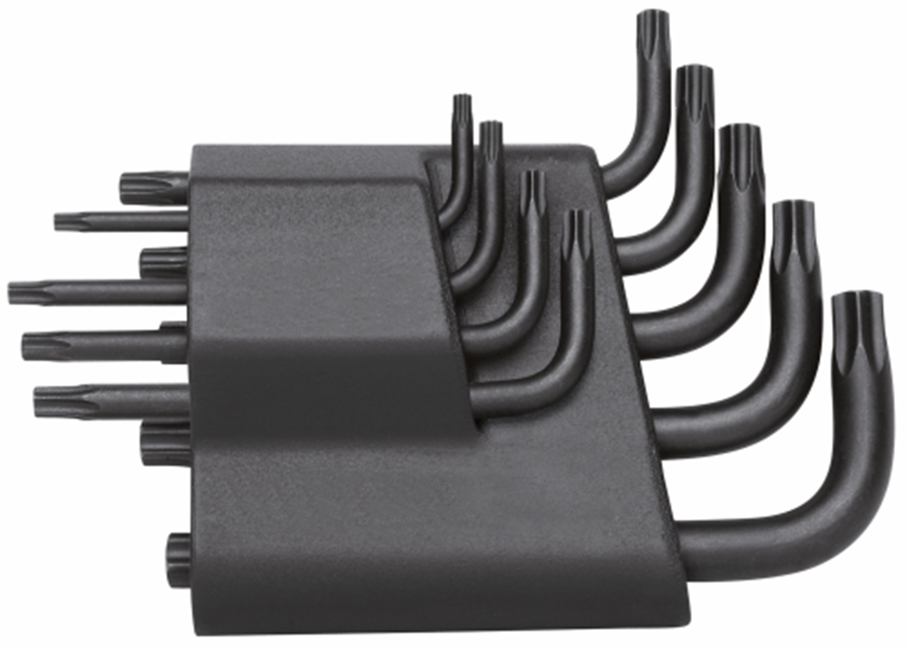 Gedore Winkel-Inbusschlüsselsatz | tx t10-50 | 9 Stück - 3301354