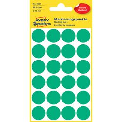 Markierungspunkte Avery 3006 grün 96 Stück