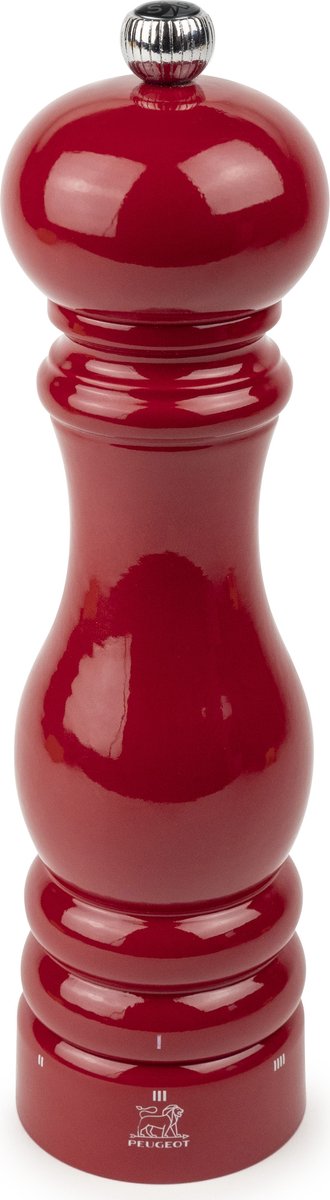 Peugeot Paris Salzmühle 22 cm – Passionsrot – u'select – Zirlion-Mahlwerk