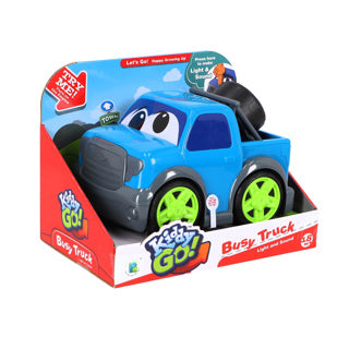 Kiddygo Auto-Pick-up-Truck 19 cm mit Licht und Sound blau