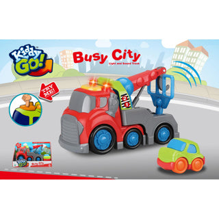 Kiddygo Kiddy Go Abschleppwagen mit Licht und Sound 19,5 cm
