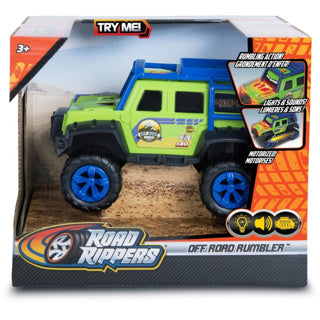 Nikko Spielzeugauto – Road Rippers Off Road Rumbler – Waldgrün – Auto für Jungen und Mädchen ab 3 Jahren