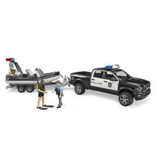 Bruder 2507 Auto Dodge Ram Polizei Licht und Ton