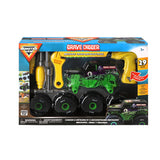 Hot Wheels Monster Jam Mechanix 1:18 Bau- und Umbau-Totengräber
