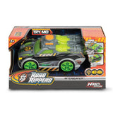 Nikko Spielzeugauto Road Rippers Afterburner – Mean Green – Spielzeugfahrzeug – 22 cm mit Licht und Sound – ab 3 Jahren