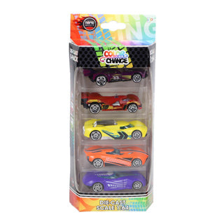 Rapid Wheels Auto-Druckguss-Farbwechsel, 5er-Pack | 4 Stück