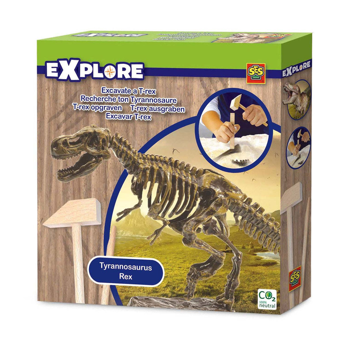 Ses kreative Ses graben T-Rex aus