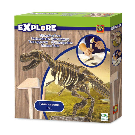 Ses kreative Ses graben T-Rex aus