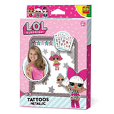 Lol. sechs metallische Tattoos