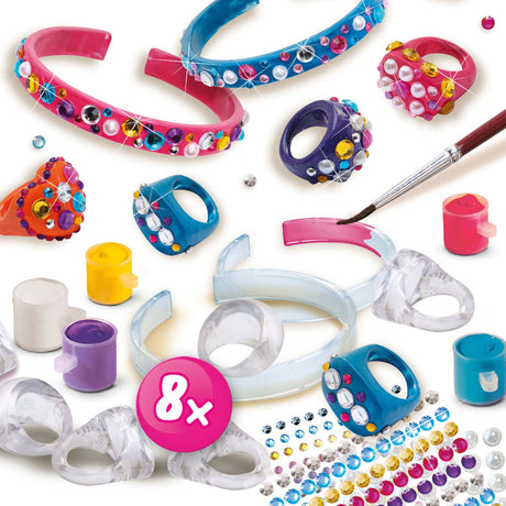Ses kreative Ses Diamanzo-Ringe und Armbänder