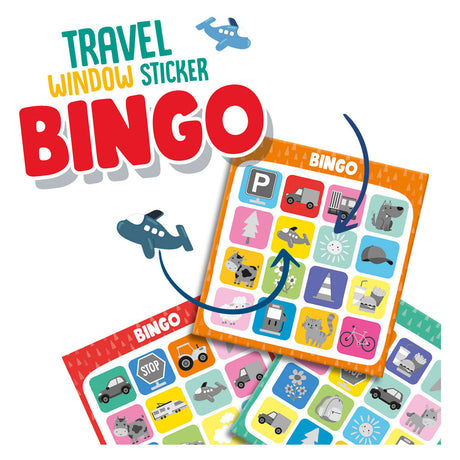 SES Travel Game Fenster Aufkleber Bingo