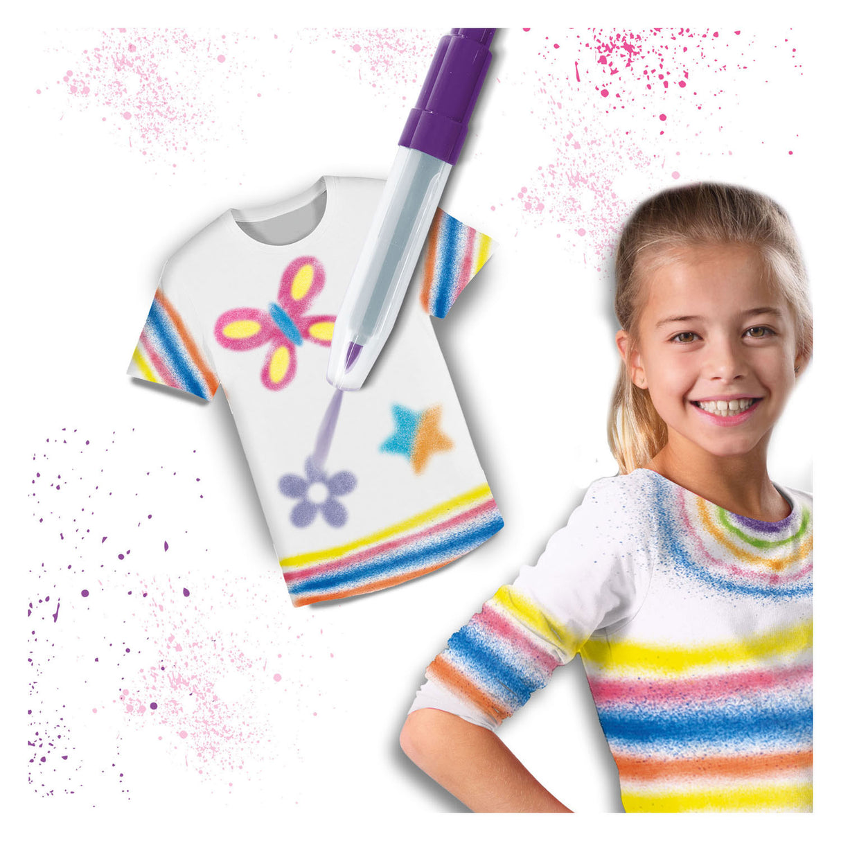 Ses Blow Airbrush-Bürste – Textil